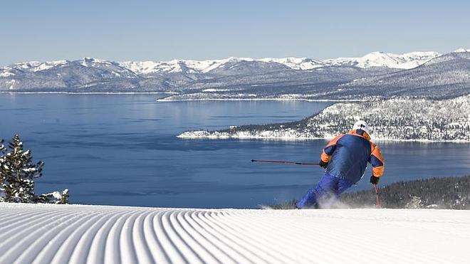 La estación de Diamond Peak es una de las más prestigiosas de las que rodea el Lago Tahoe 