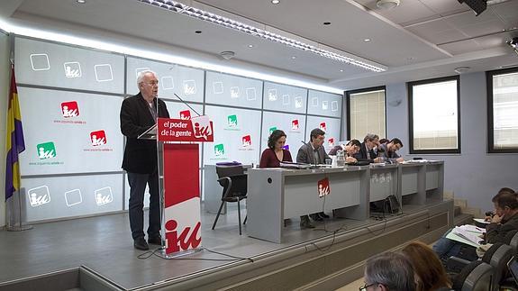 Reunión de la Presidencia federal de IU.