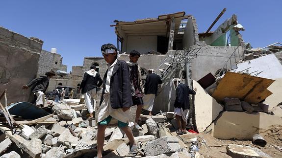 Siguen los bombardeos en Yemen. 