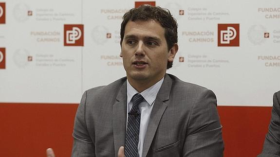 El presidente de Ciudadanos, Albert Rivera.