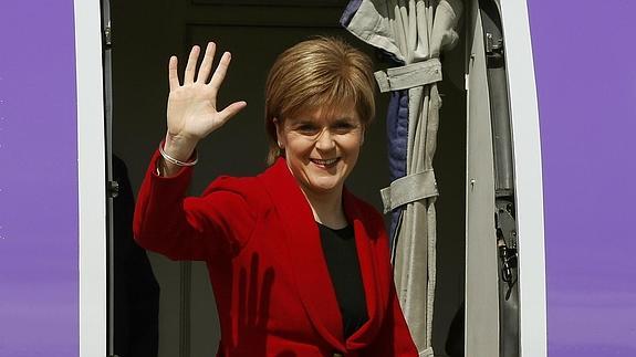Nicola Sturgeon, líder nacionalista escocesa.