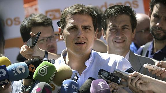 El presidente de Ciudadanos, Albert Rivera.