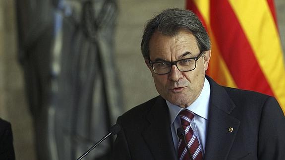 El presidente de la Generalitat, Artur Mas. 