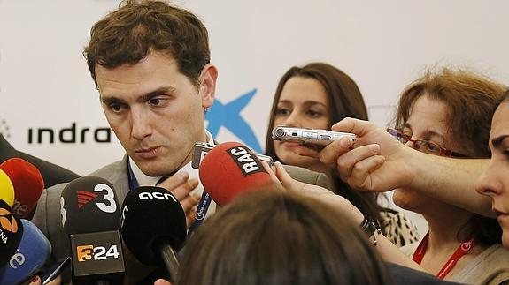 El líder de Ciudadanos, Albert Rivera