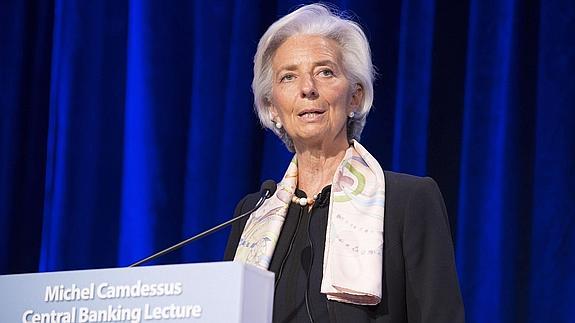 Christine Lagarde.