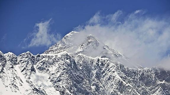 La cima del Everest.