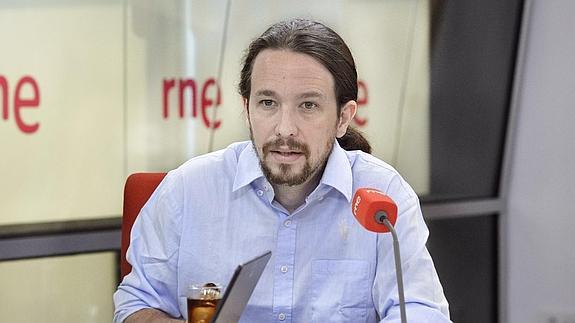 El líder de Podemos, Pablo Iglesias. 