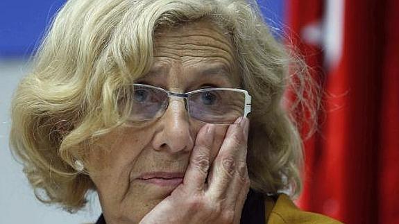 La alcaldesa de Madrid, Manuela Carmena.