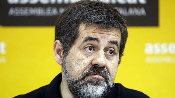 El presidente de la ANC,, Jordi Sanchez.