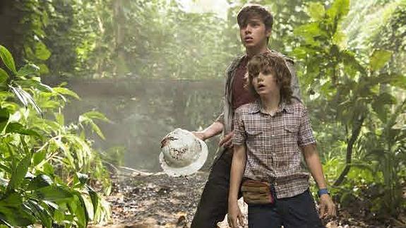 Una escena de la película 'Parque Jurasico 4'.