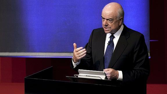 El presidente del BBVA, Francisco González. 