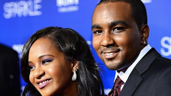 Bobbi Kristina Brown y Nick Gordon. 