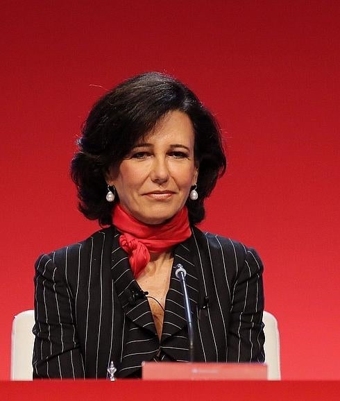 Ana Patricia Botín, presidenta de Banco Santander. 