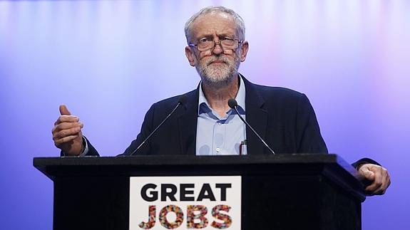 Jeremy Corbyn, líder de los laboristas británicos.
