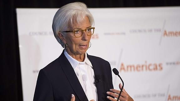 Christine Lagarde. 