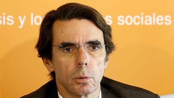 El expresidente del Gobierno José María Aznar.