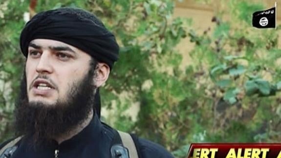 Captura del vídeo en el que el EI amenaza a la Casa Blanca.