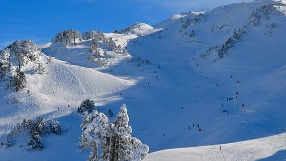 La estación de Baqueira cuenta con 140 kilómetros de superficie esquiable