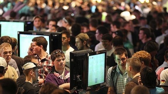 Decenas de personas en la pasada 'Gamescom'.