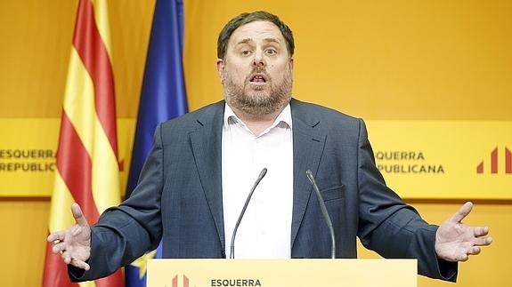 El líder de ERC, Oriol Junqueras.