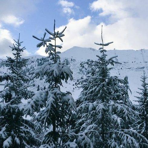 Estado actual de la estación oscense tras las nevadas recibidas