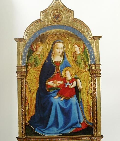 'La virgen de la granada' de Fra Angélico.