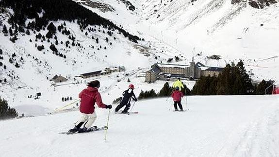 La estación de Vall de Nuria tienen un entorno único