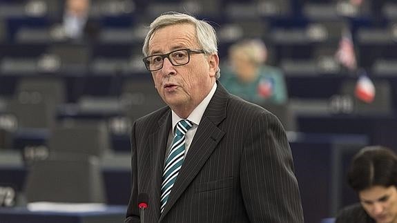 El presidente de la Comisión Europea (CE), Jean-Claude Juncker. 