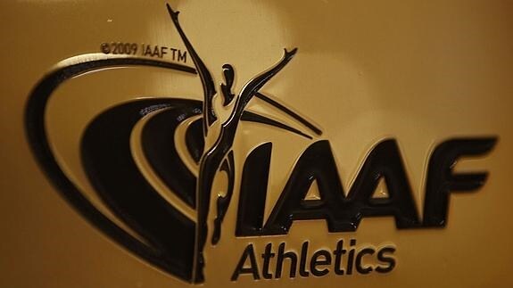 Logotipo de la IAAF. 
