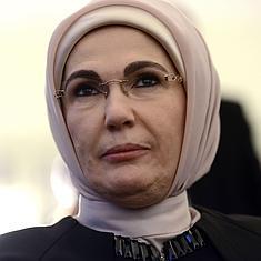 Emine Erdogan, esposa del presidente turco, Recep Tayyip Erdogan.