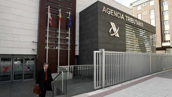 Una sede de la Agencia Tributaria. 