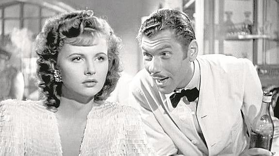 Madeleine LeBeau, en una escena de 'Casablanca'. 