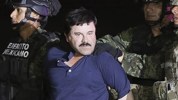 El narcotraficante mexicano Joaquín 'el Chapo' Guzmán.