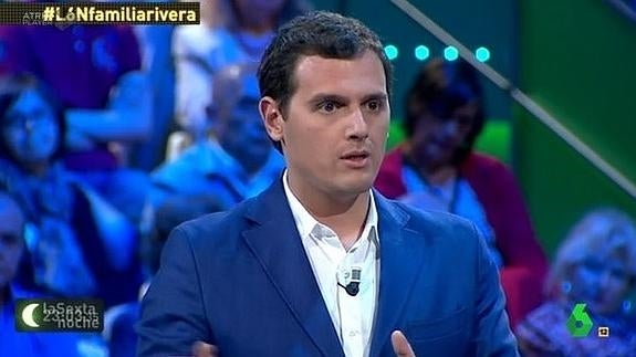 El presidente de Ciudadanos, Albert Rivera.