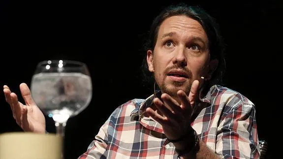 El líder de Podemos, Pablo Iglesias. 