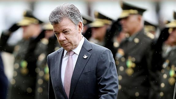 El presidente colombiano, Juan Manuel Santos.