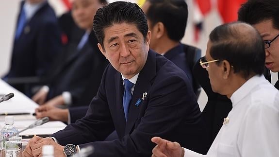 Shinzo Abe, el primer ministro japonés.