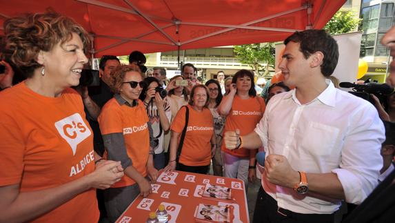 El presidente de Ciudadanos, Albert Rivera. 