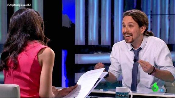 Pablo Iglesias, en La Sexta.