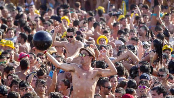 Ambiente en uno de los conciertos de la última edición del Arenal Sound.