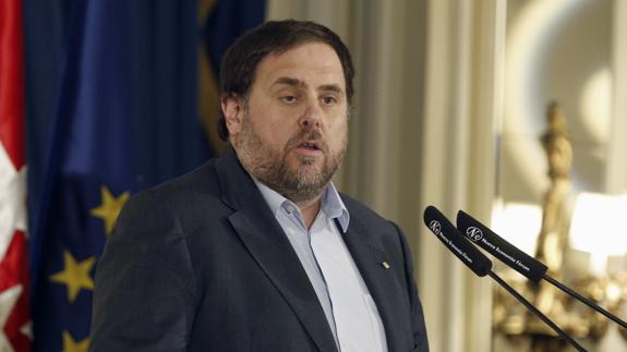 El vicepresidente de la Generalitat, Oriol Junqueras.