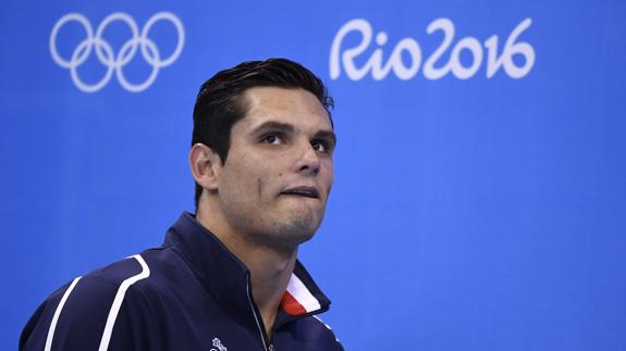 Florent Manaudou en Río 2016. 