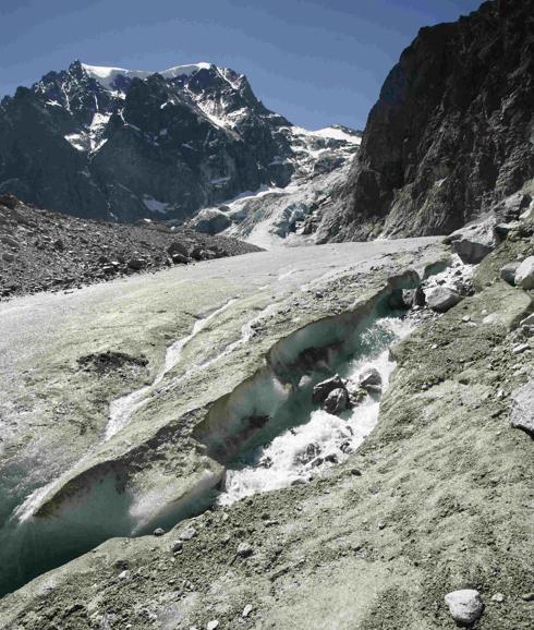 Dsshielo glaciar
