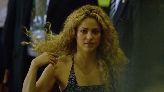 La cantante colombiana Shakira.