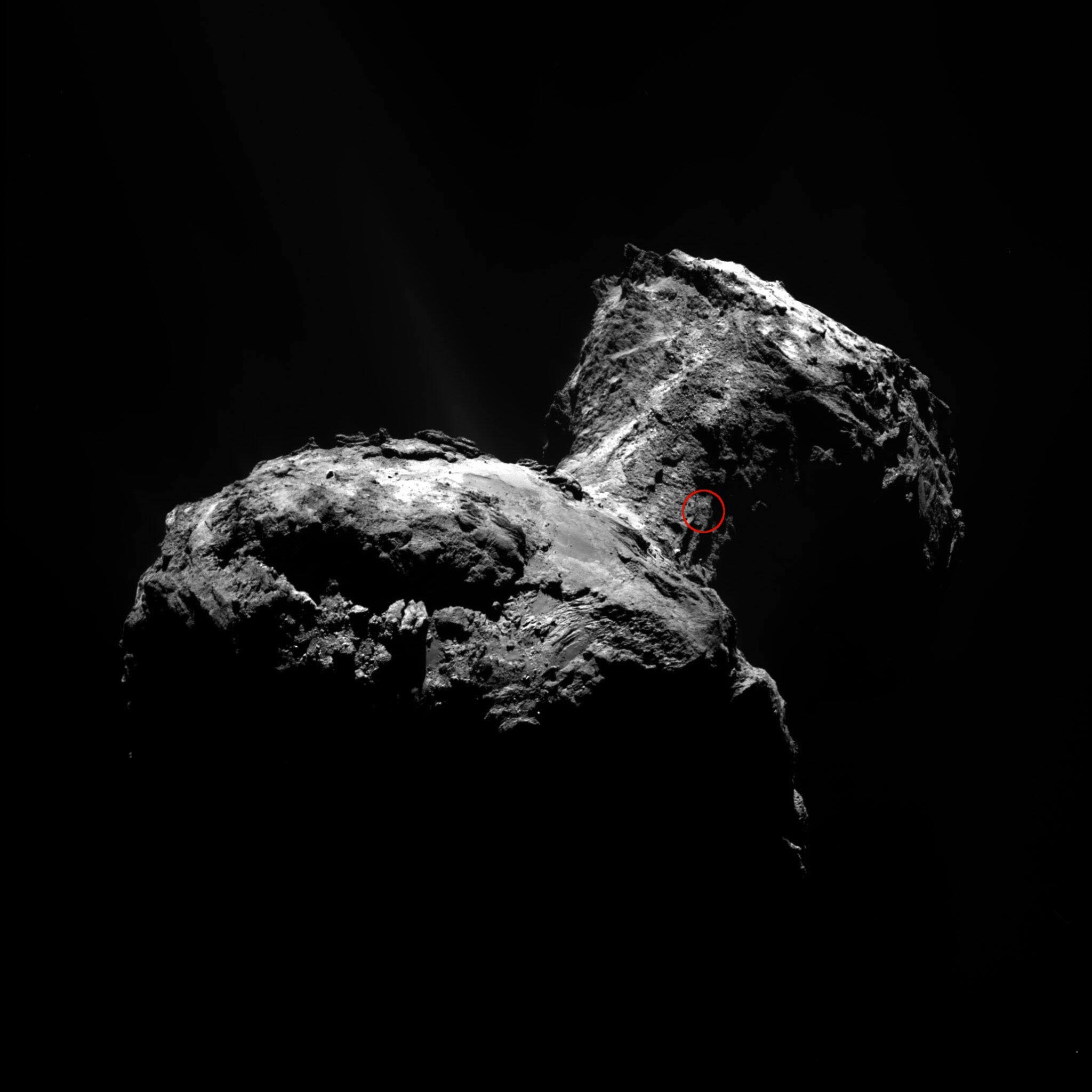 Foto de 67P Churyumov-Gerasimenko