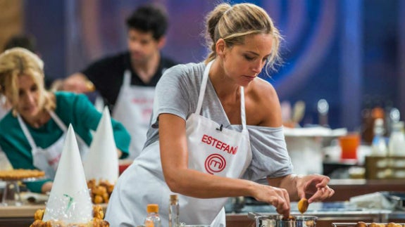 Estefania Luyk fue eliminada ayer de 'MasterChef Celebrity'.