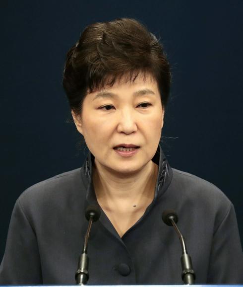 Park Geun-hye. 