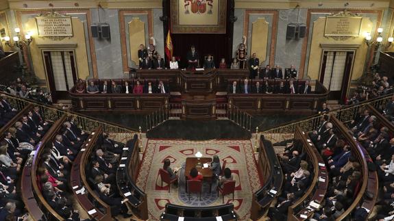 Vista general del Congreso de los Diputados.