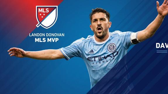 David Villa, elegido MVP de la MLS. 