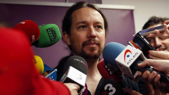 El líder de Podemos, Pablo Iglesias.